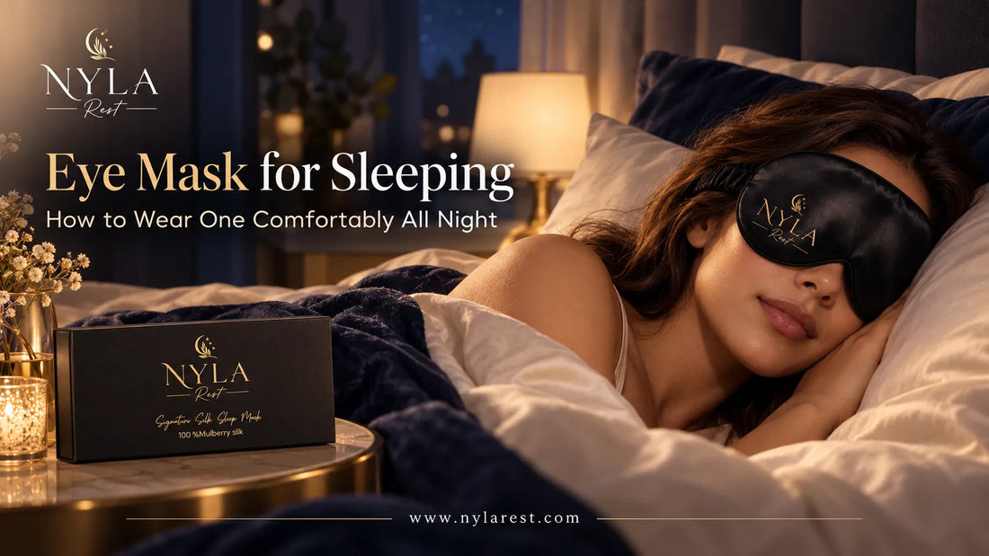 Eye Mask for Sleeping: How to Wear One Comfortably All Night