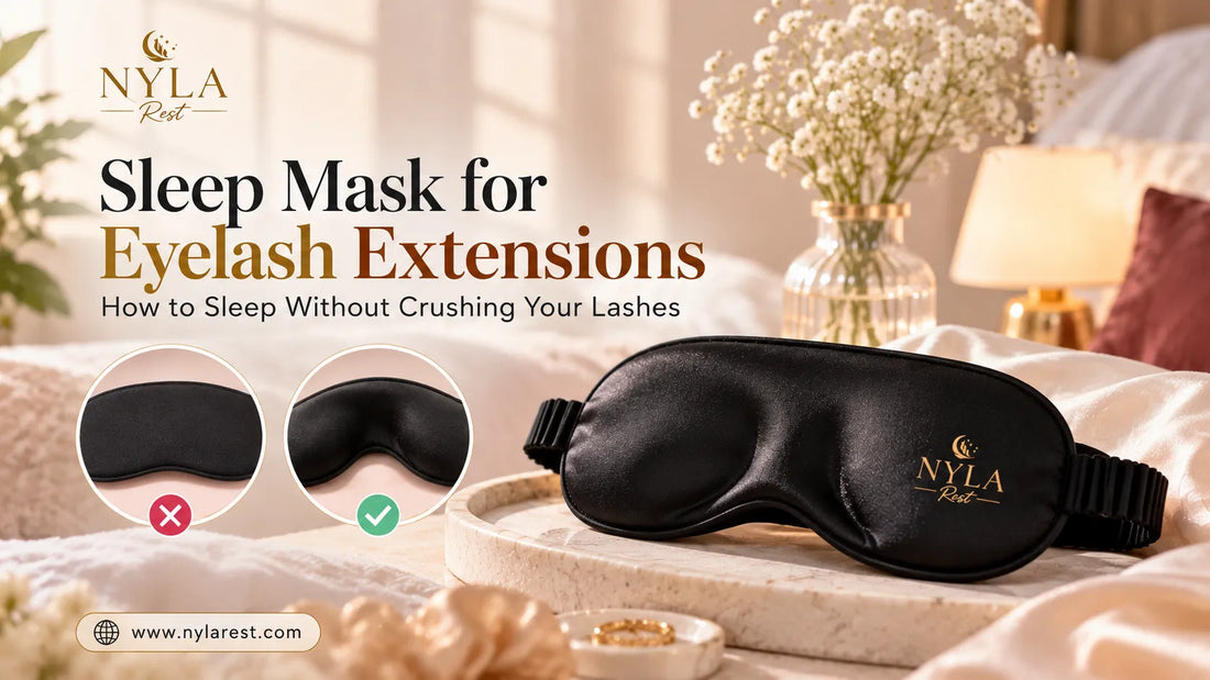 Sleep Mask for Eyelash Extensions: How to Sleep Without Crushing Your Lashes
