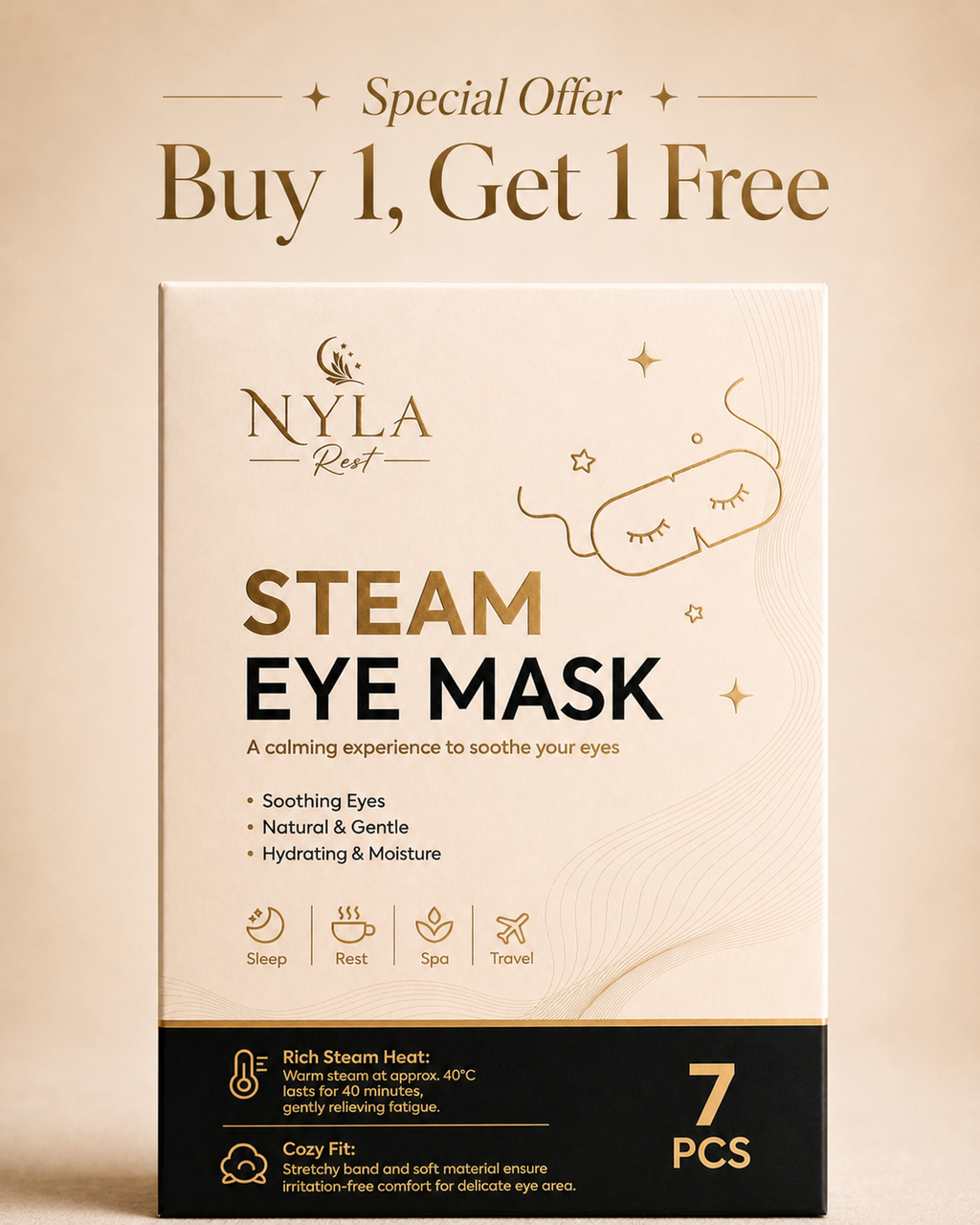 Steam Eye Mask